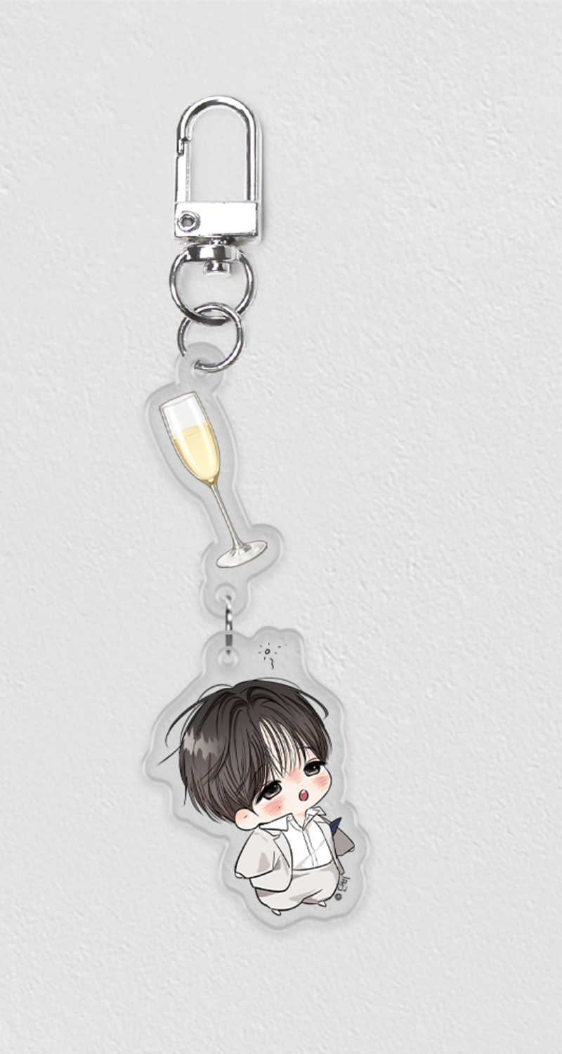 POP THE BEYOND Daily Part-Timer Yeomin Acrylic Keyring