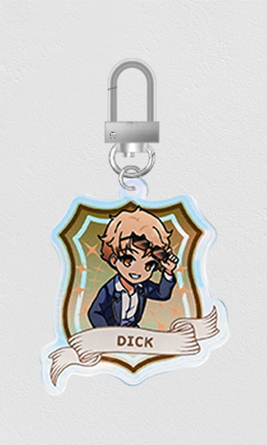 Dick the Summoning Genius from Necromancer School Acrylic Keyring