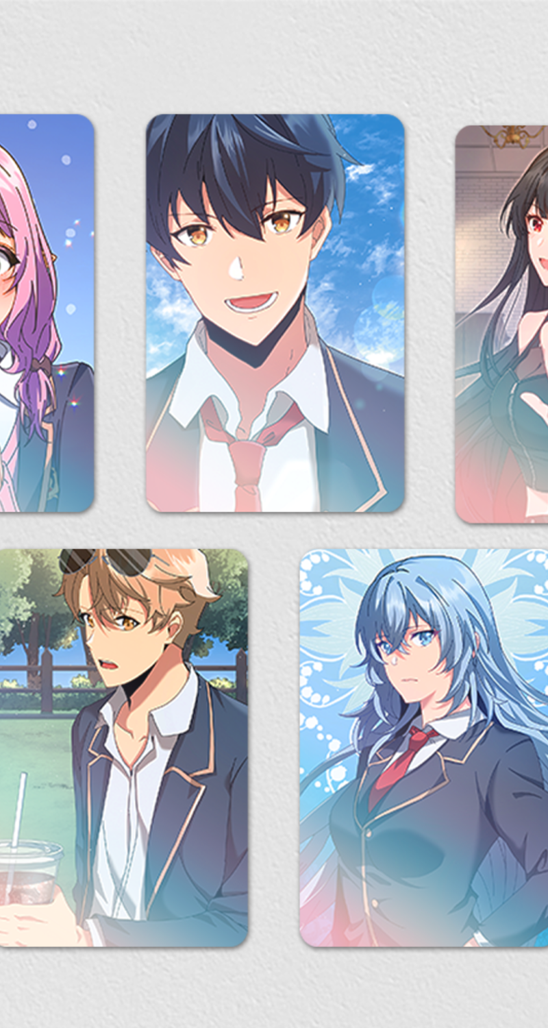 Necromancer School's Summoning Genius Photocard Set
