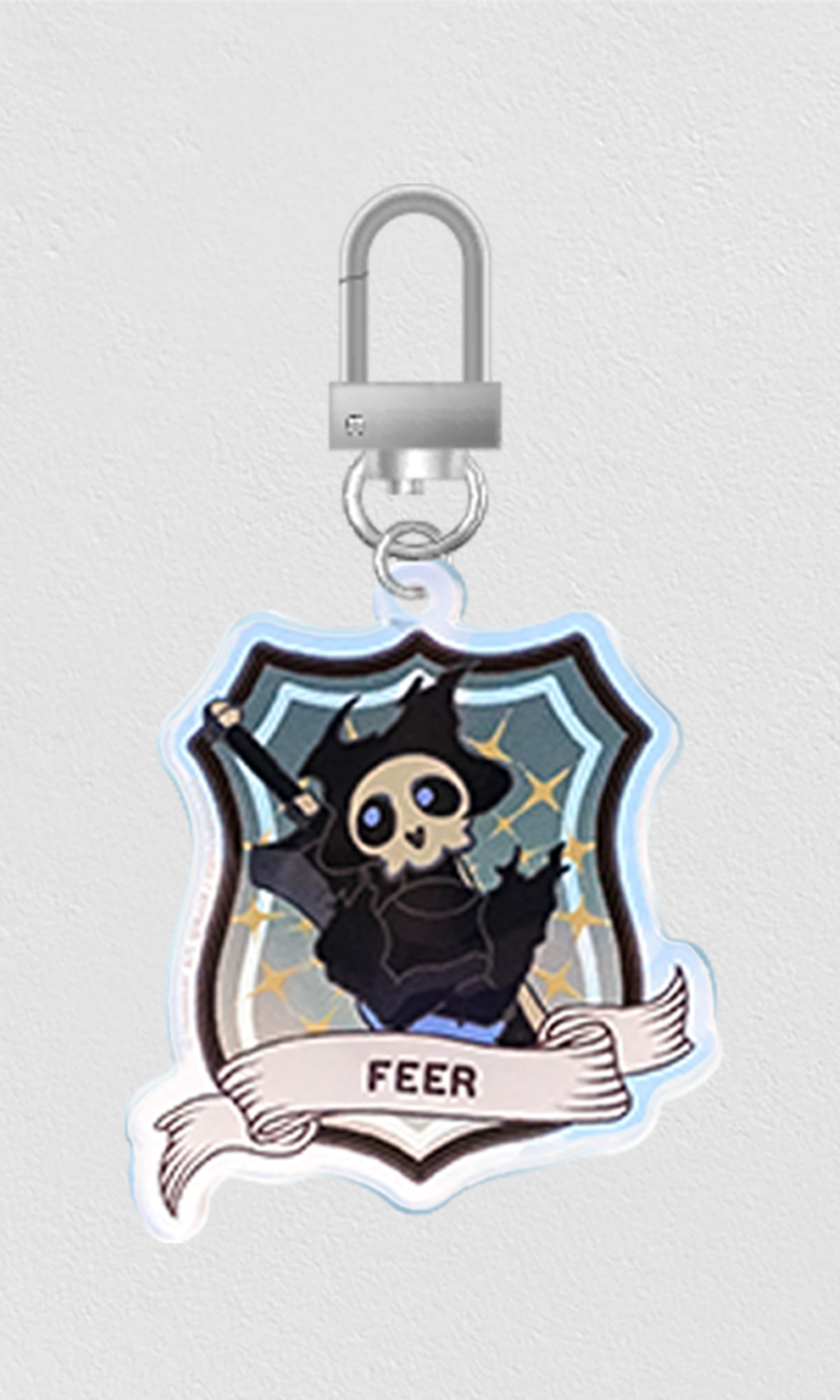 Necromancer School's Summoning Genius Pier Acrylic Keyring