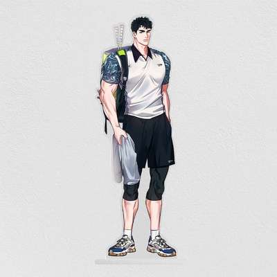 High Clear Jung Min Acrylic Stand