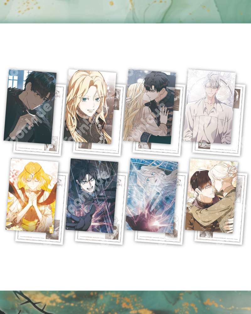 The Villainess Lives Twice - Double-Sided Illustration Postcard SET