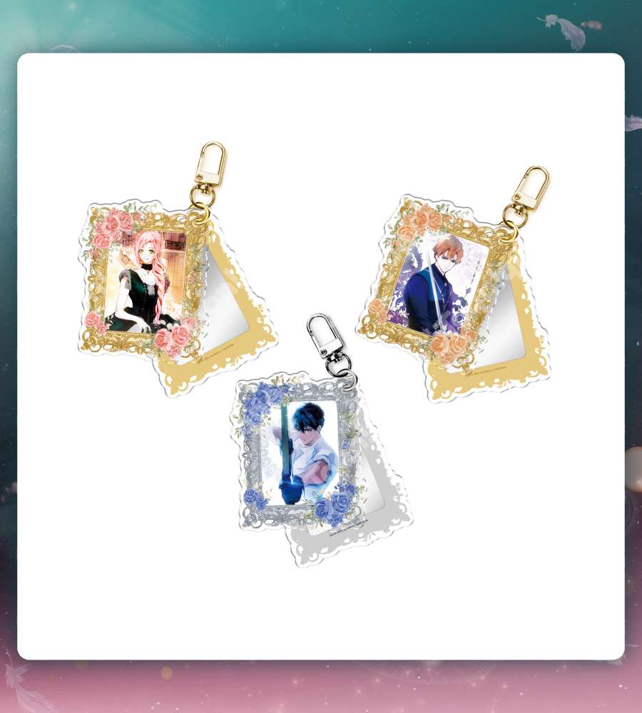 A Certain Stepmother's Märchen - Slide Mirror Keyring