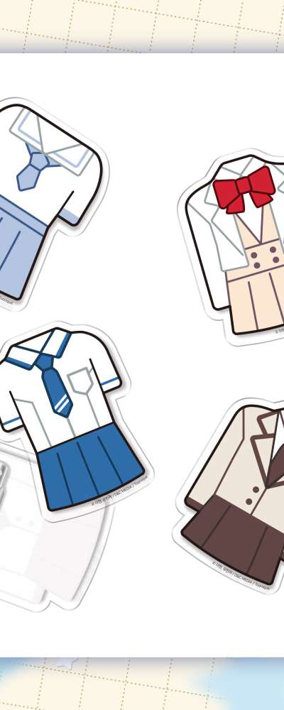 インソの法則 - アクリル制服バッジ SET