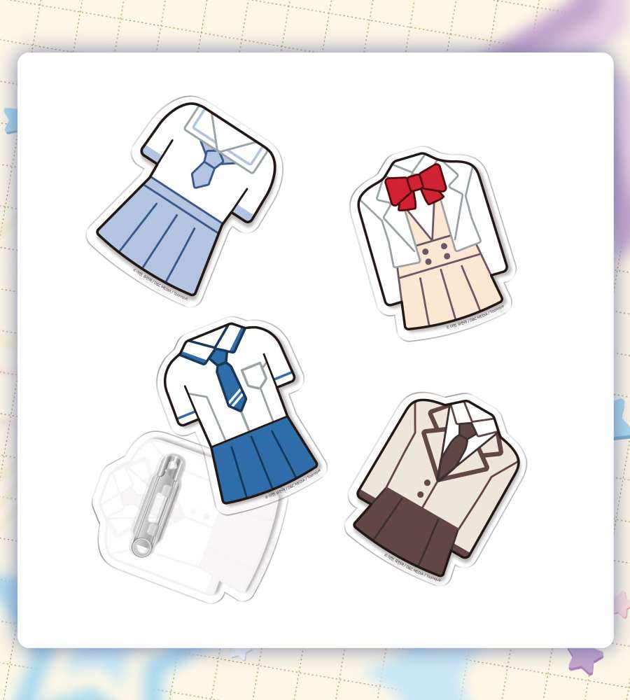 Inso's Law - School Uniform Acrylic Badge SET