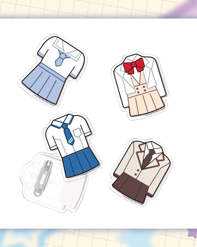 Inso's Law - School Uniform Acrylic Badge SET