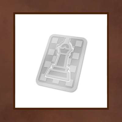 The Queen's Gambit - Metal Bookmark