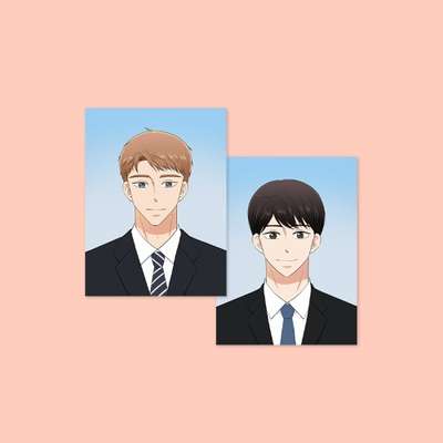 Beginning with I - Identification Photo Set of 4 Each