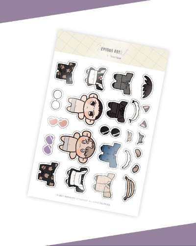 Runway Heat - Dress-Up Sticker 2-Pack
