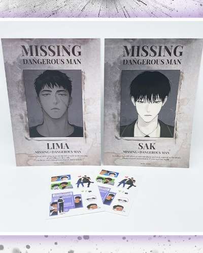 Radio Storm - Wanted Poster + Sticker SET