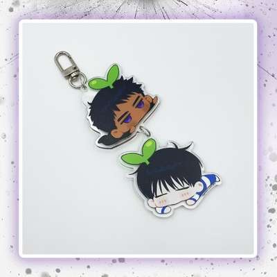 Radio Storm - Tube Acrylic Keyring
