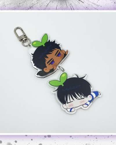 Radio Storm - Tube Acrylic Keyring