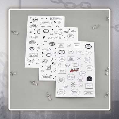No Reason - Sticker SET