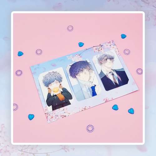 Winter Passes, Cherry Blossoms - Lenticular Photocard SET