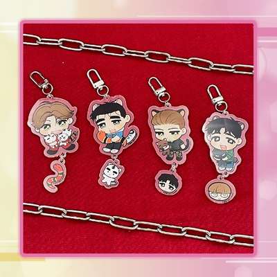 Without a Microphone - Tube Acrylic Keyring