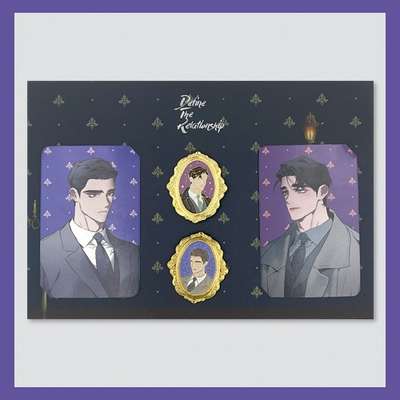 Define The Relationship - Metal Badge Set