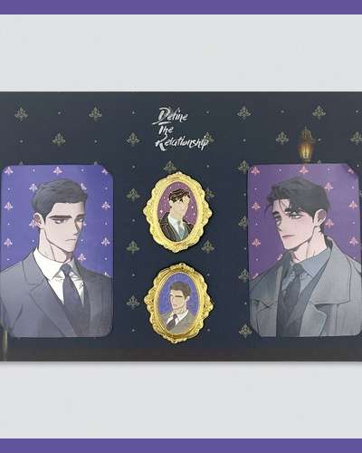 Define The Relationship - Metal Badge Set