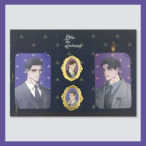 Define The Relationship - Metal Badge Set