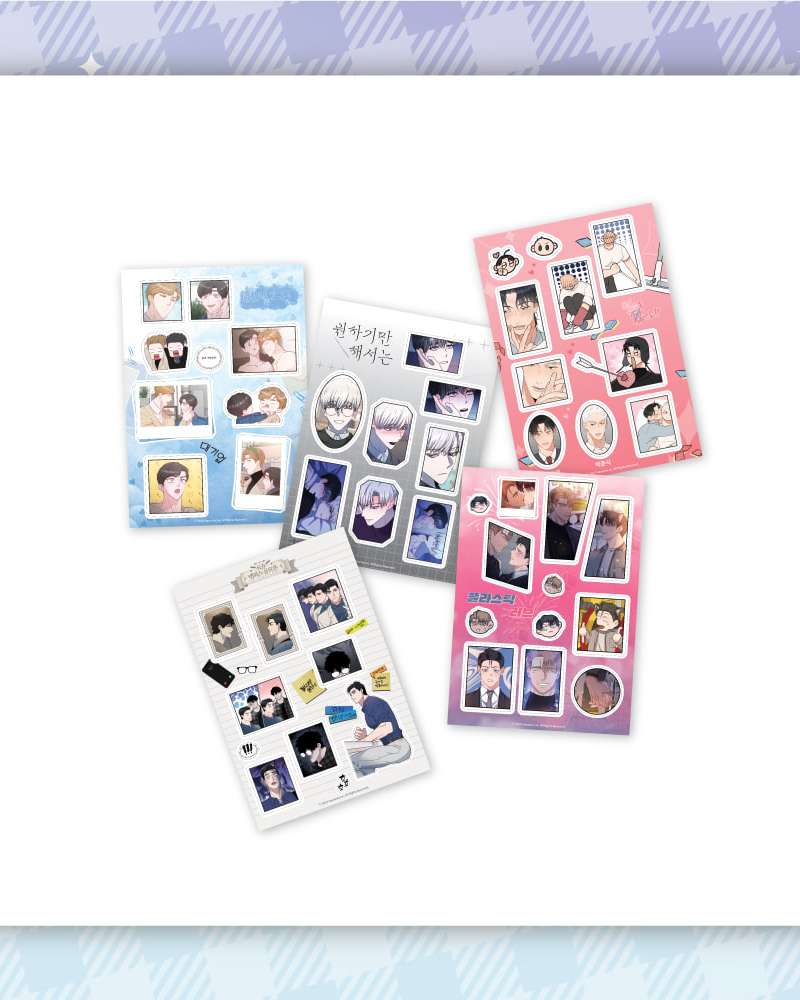 Heavenly Hotel - Kiss-cut Sticker SET