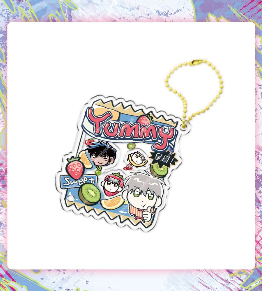 Killing It - Acrylic Shaker Keyring