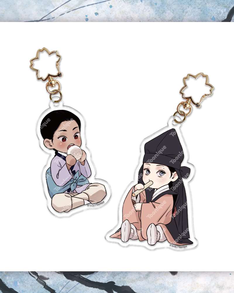 Sword and Flower - SD Acrylic Keyring