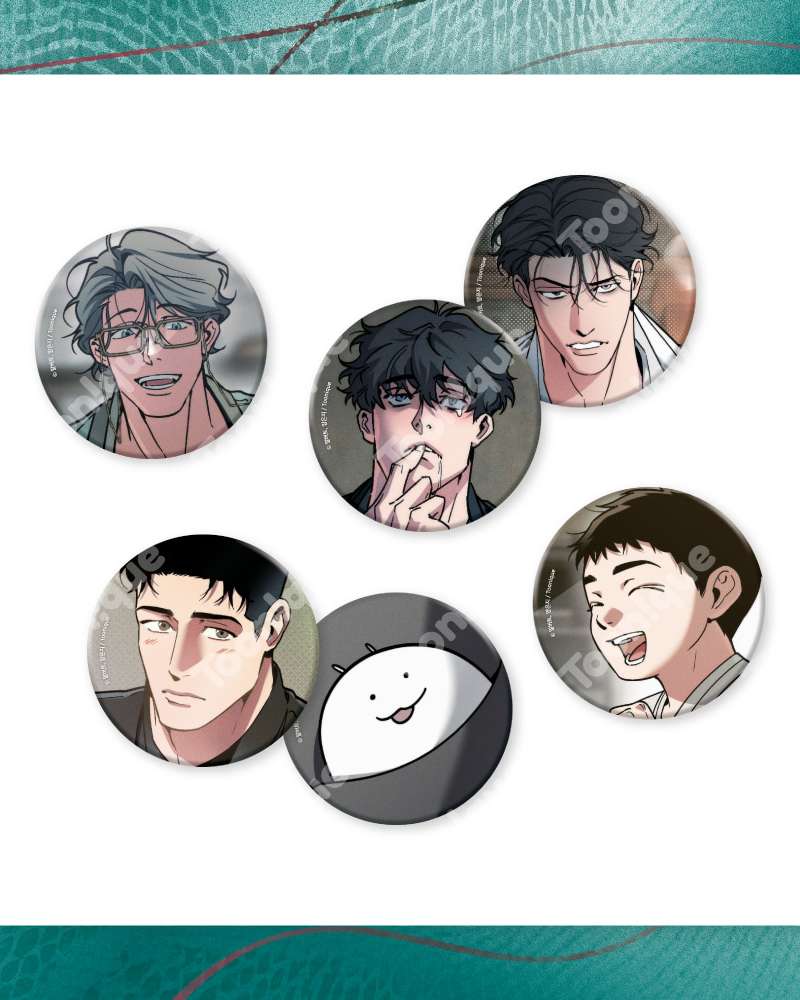 Sacrifice Husband - Illustration Can Badge SET