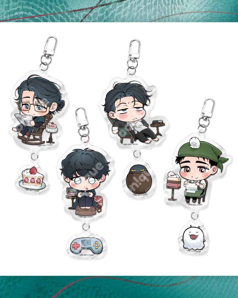 Jemul Boyfriend - Tube Acrylic Keyring