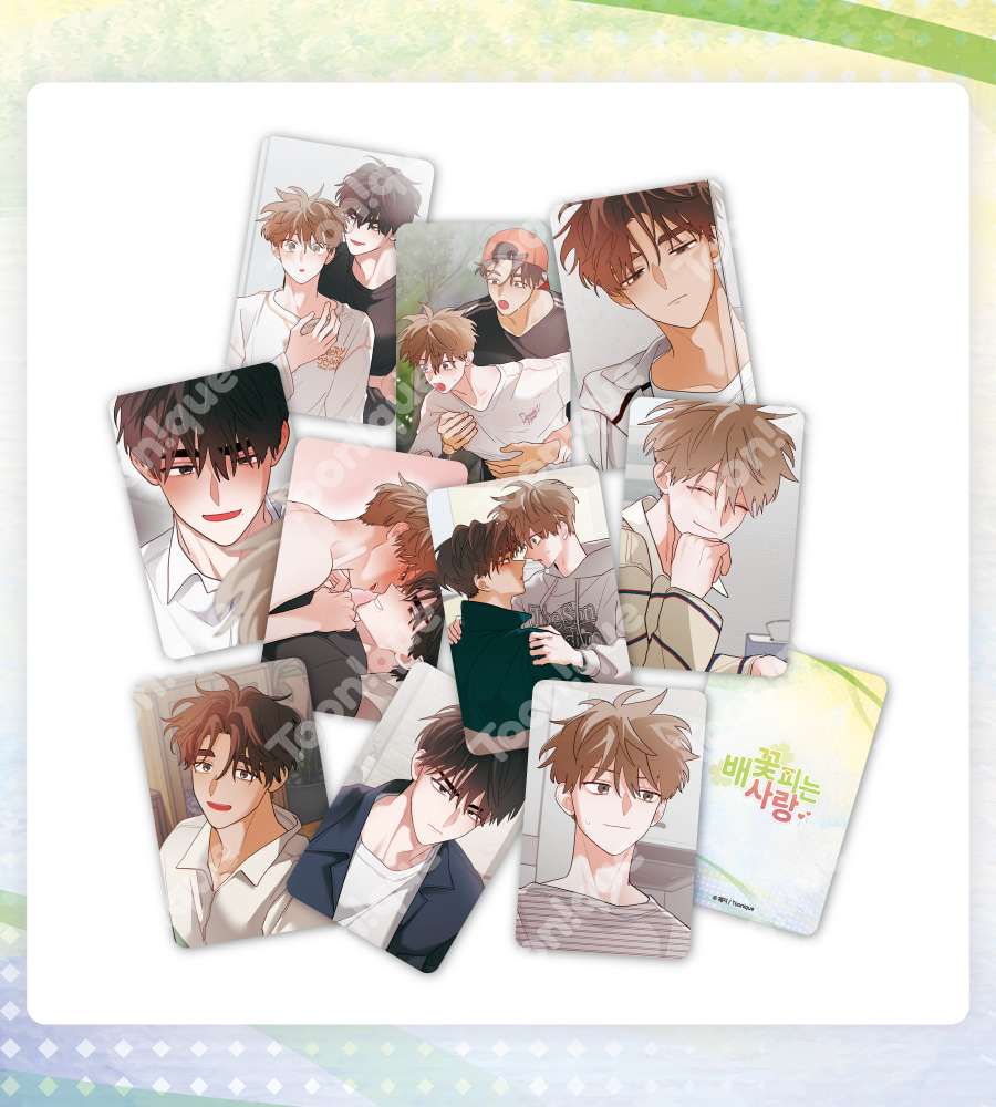 Pear Blossoms in Love - Illustrated Photocard