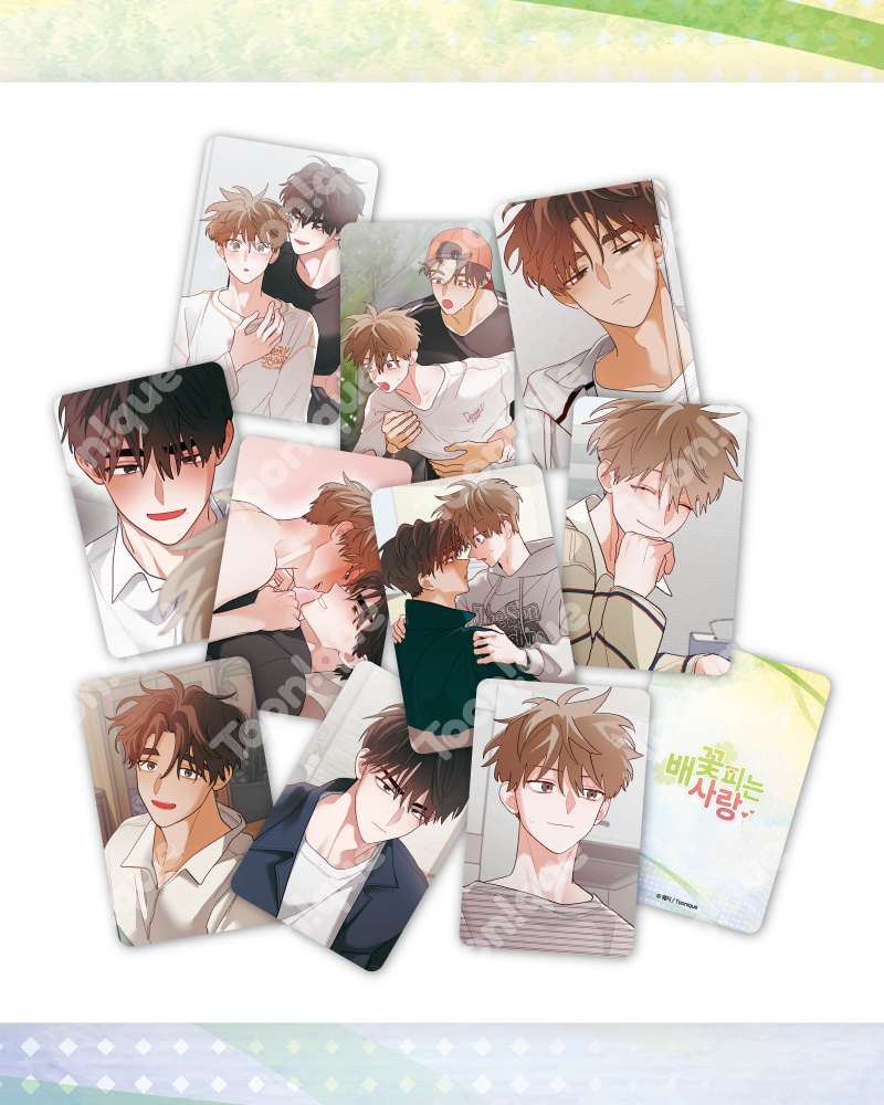 Pear Blossoms in Love - Illustrated Photocard
