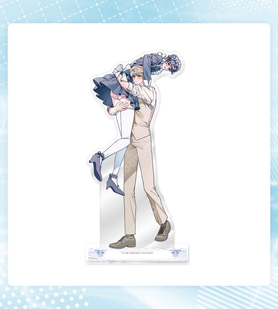 Read As You Like! - Couple Acrylic Stand