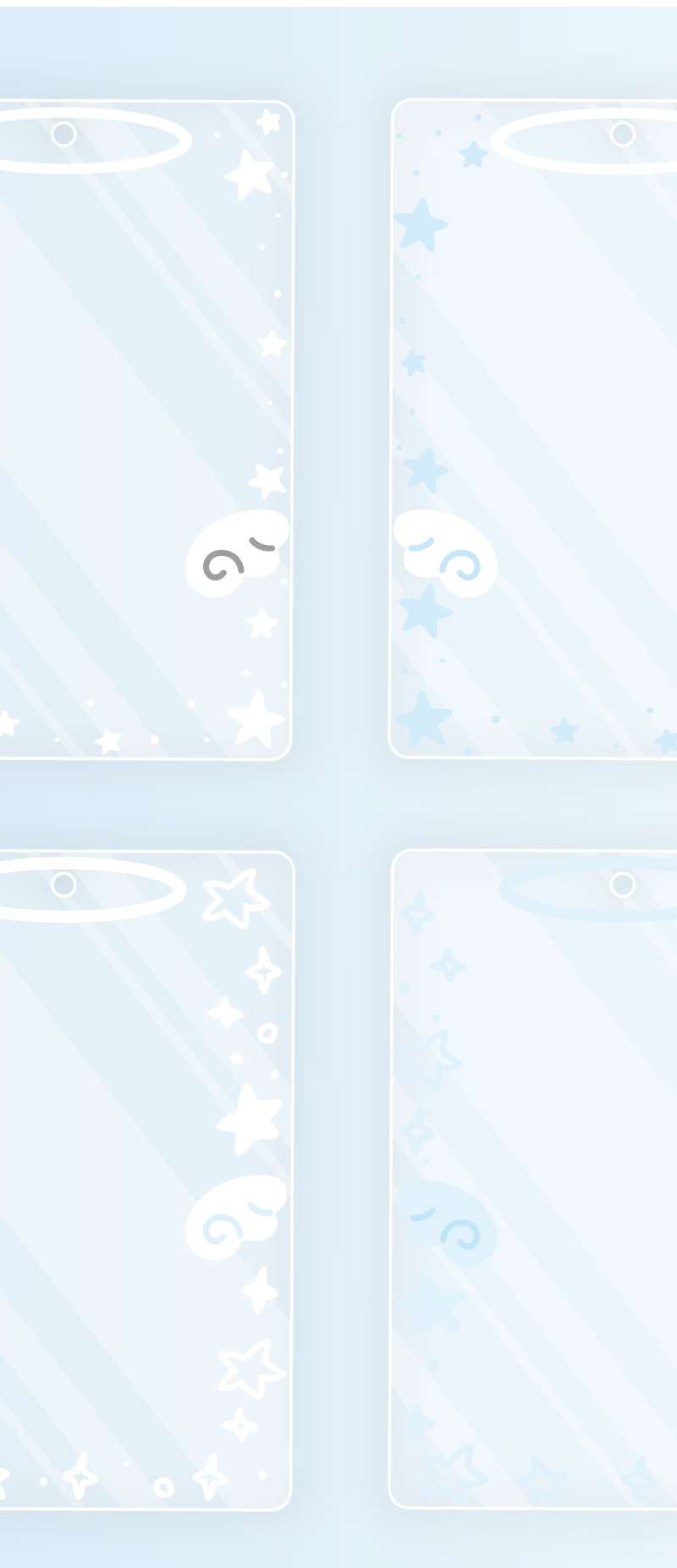 Angel B Acrylic Photocard Holder