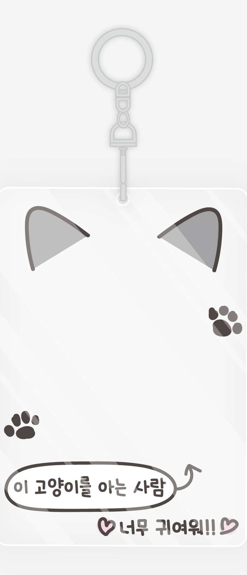 Catknows Acrylic Photocard Holder