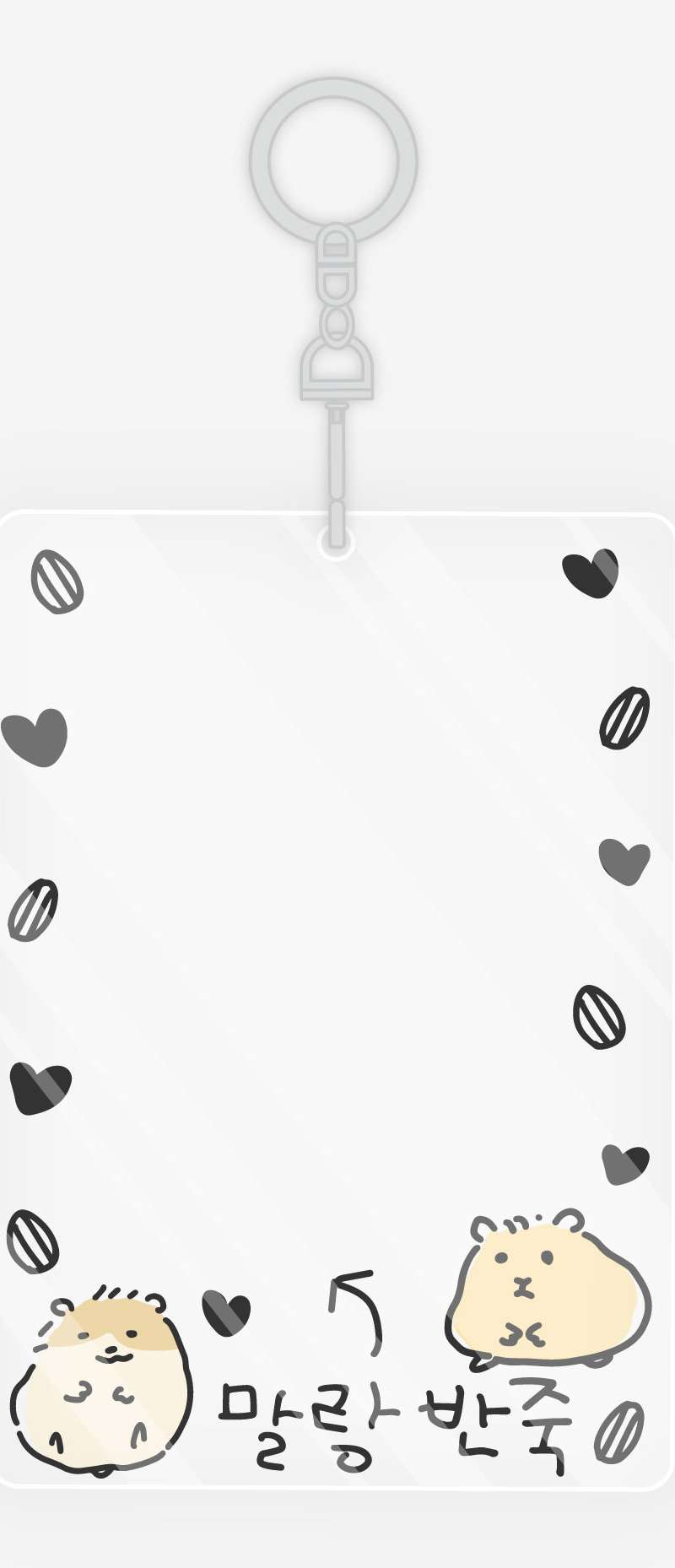 Soft Dough Acrylic Photocard Holder