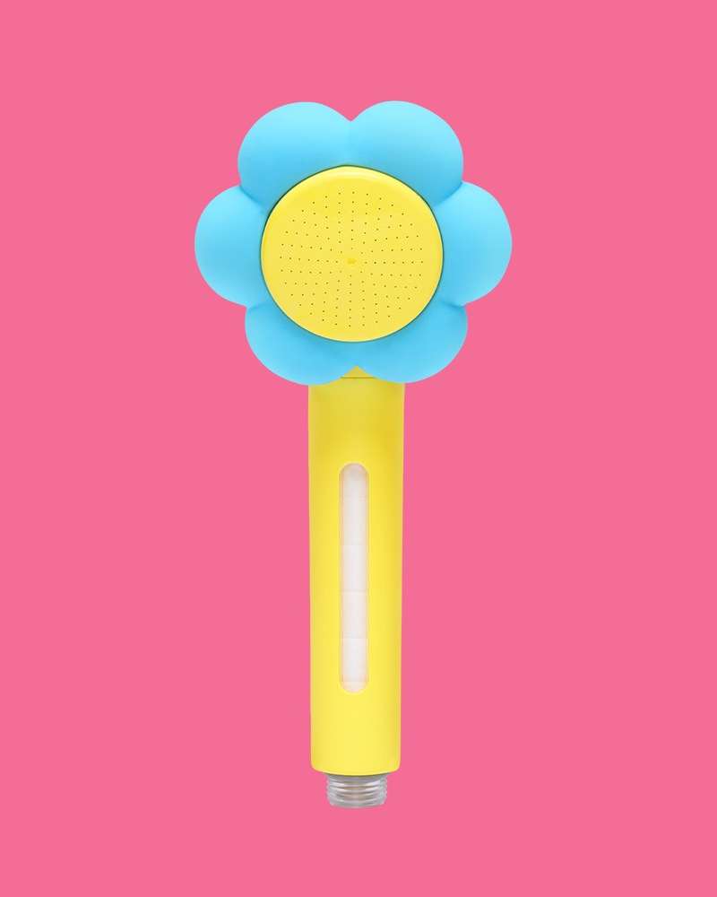 Blooming Filter Showerhead - Blue&Yellow