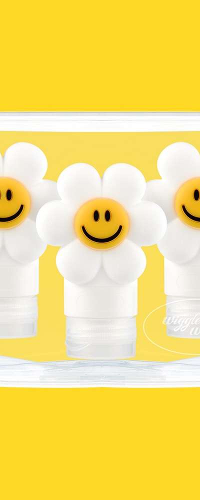 トラベル用空ボトル3Pセット - Smile We Love(90ml)