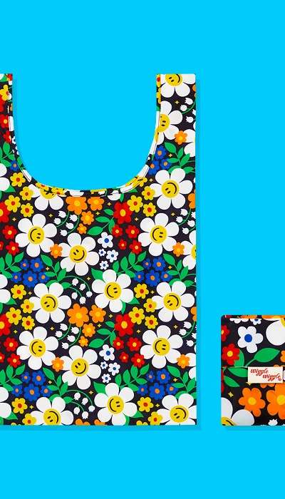 ピクニックバッグ - Spring Garden Black