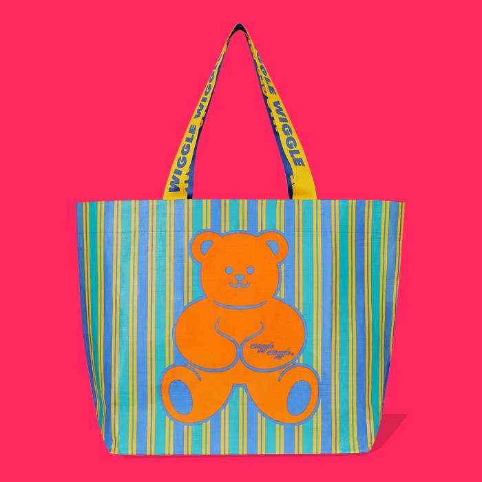 Reusable Shopper Bag (S/M/L) - Teddy Bear