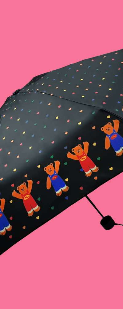 遮光両用傘 - Bears