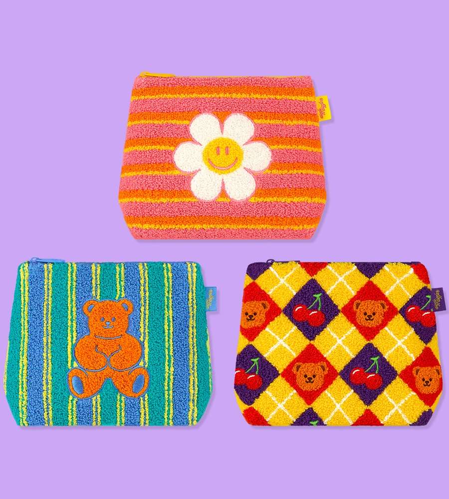 Wiggle Wiggle Fleece Pouch