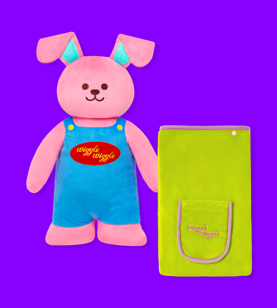 Cushion Blanket - Little Play Bunny