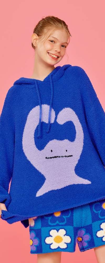 [Pokémon Special Design] フード パジャマ セット - メタモン