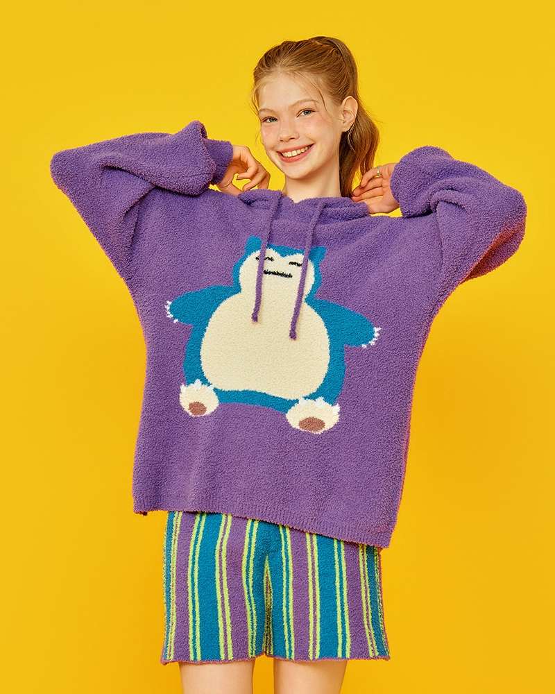 [Pokémon Special Design] Snorlax Hoodie Pajama Set