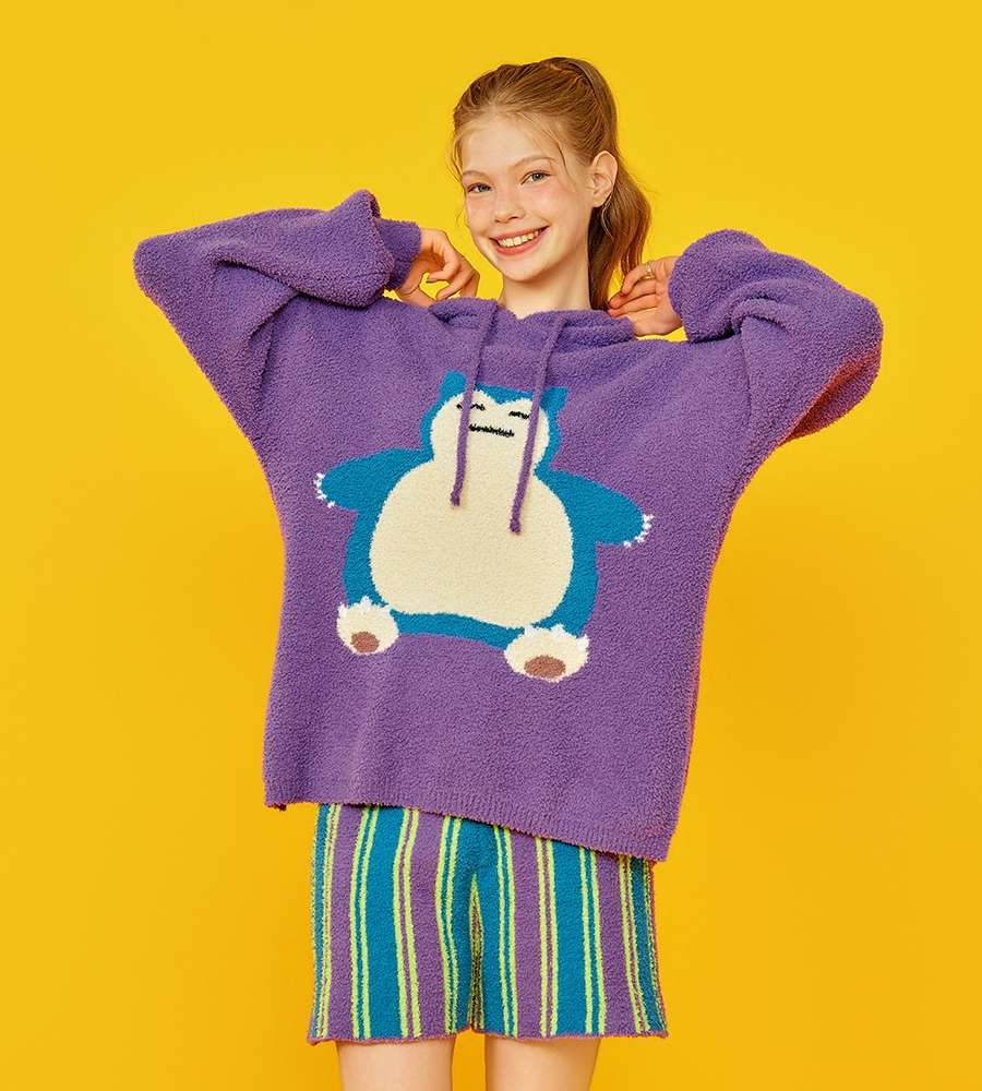 [Pokémon Special Design] Snorlax Hoodie Pajama Set