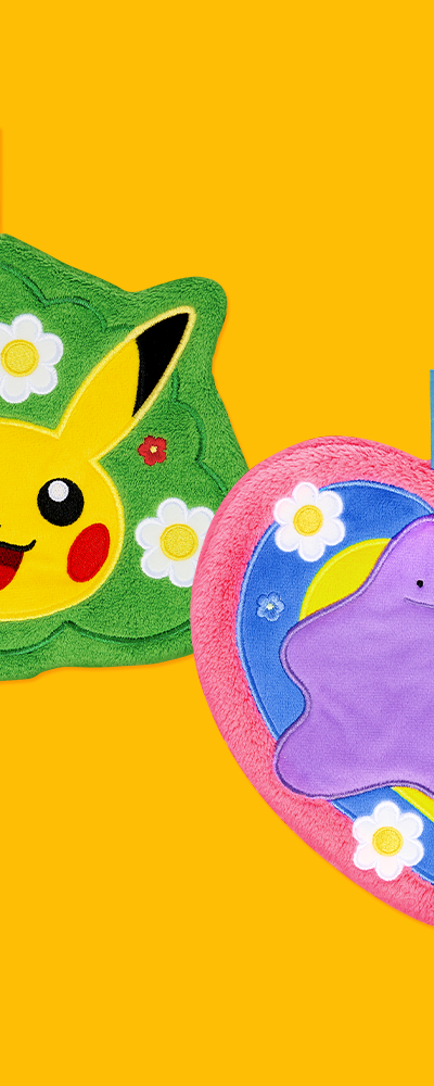 [ポケモン スペシャルデザイン] ハンドループタオル 2P セット - ピカチュー & メタモン