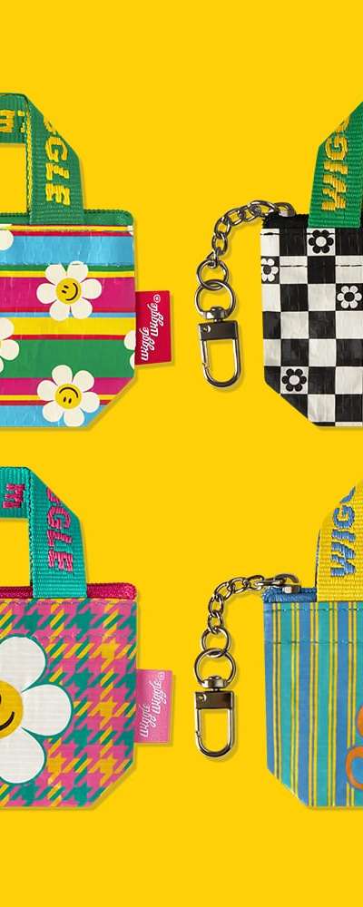 Mini Tarpaulin Bag Keyring