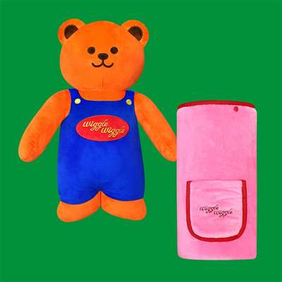 Cushion Blanket - Teddy Bear