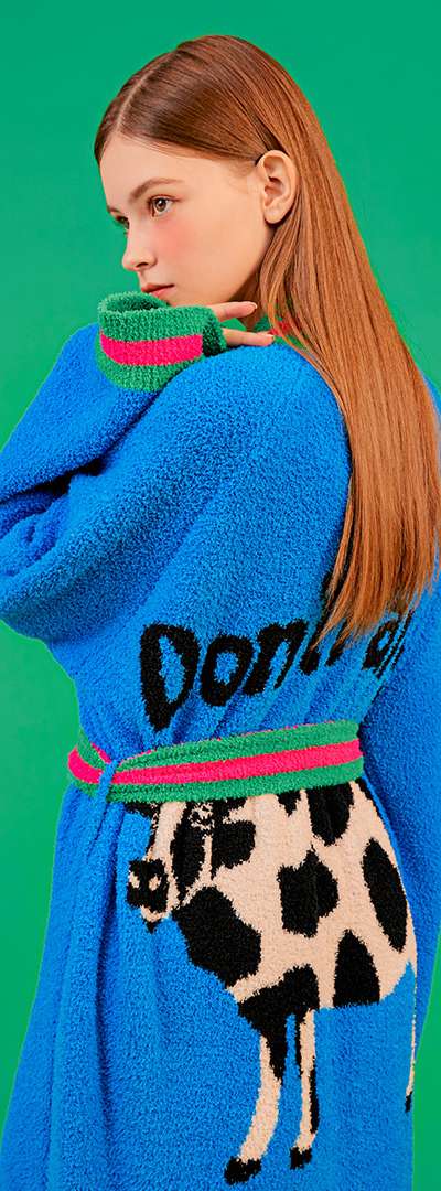 Lounge Robe - Don't Panic