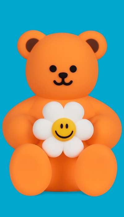Touch Mood Light - Smile & Wiggle Bear