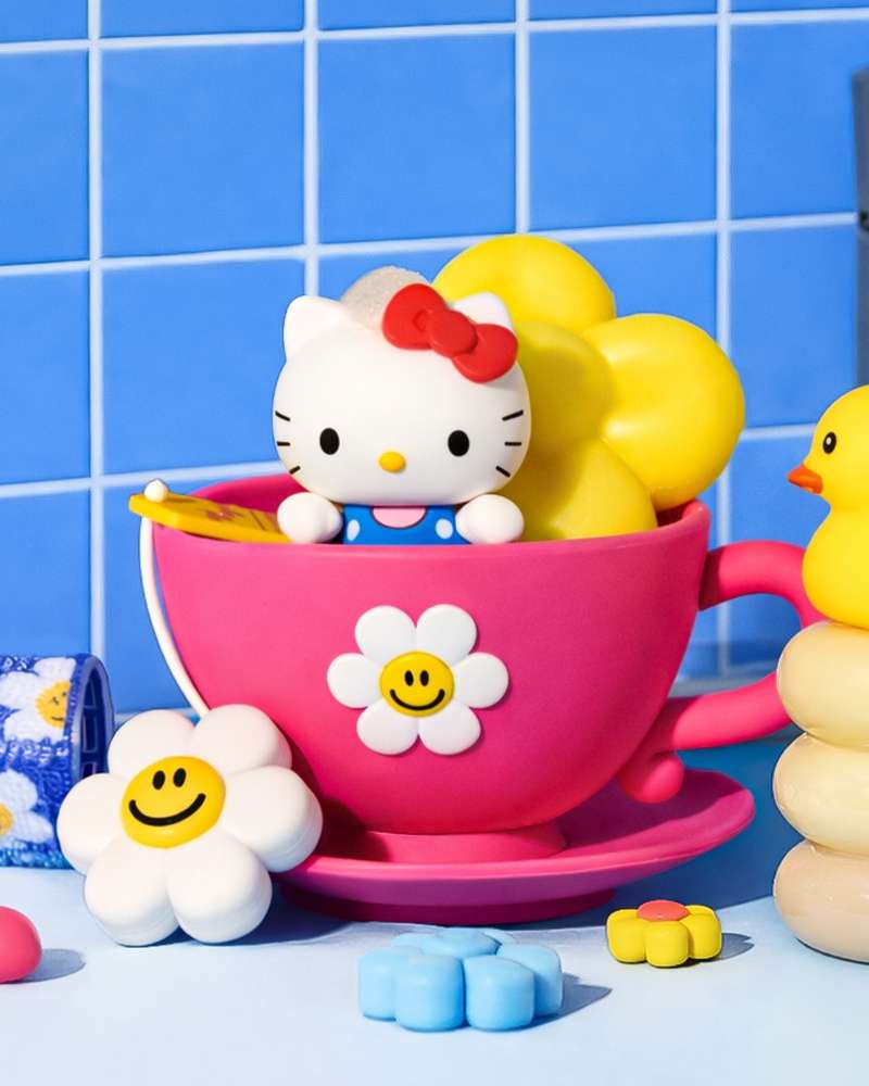Hello Kitty & Wiggle Wiggle Soap Tray - Bubble Teatime