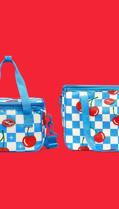 Two-Way Insulated Cooler Bag (M/L) - Cherry